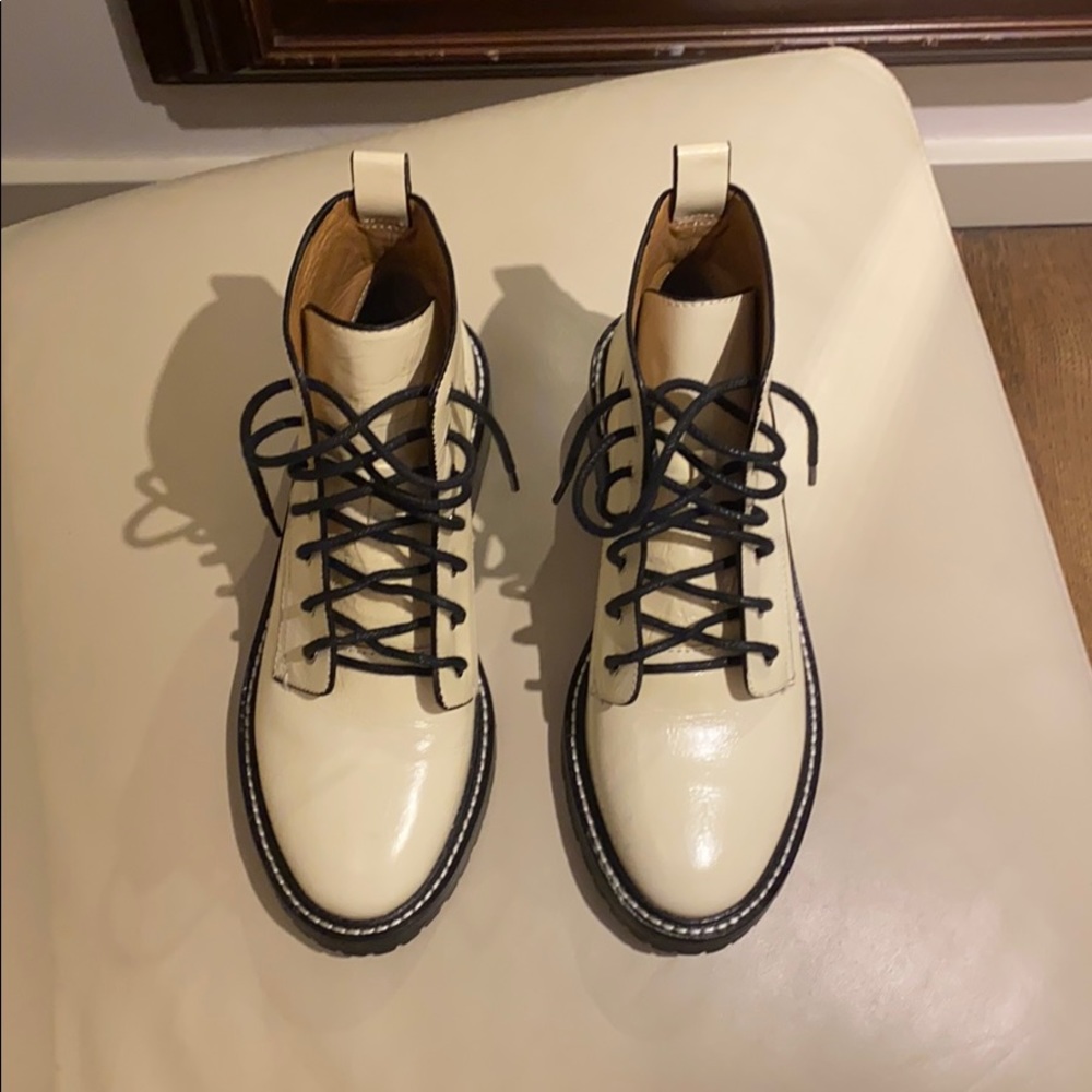 Cannon booth - white - Rag & Bone